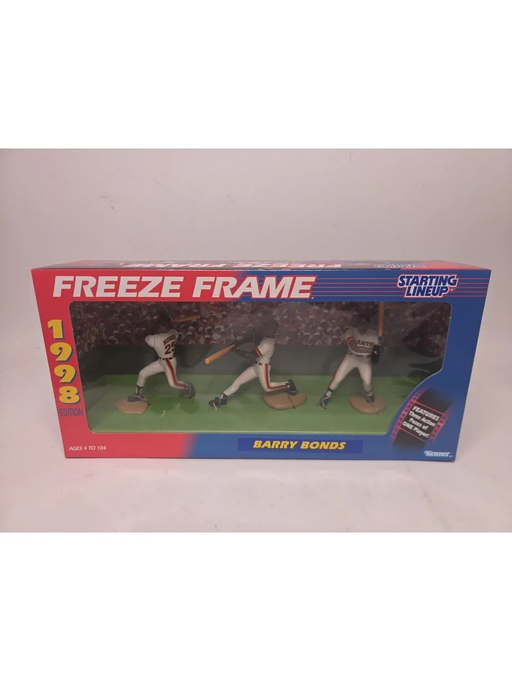 1998 Sealed Starting Lineup MLB Barry Bonds Freeze Frame SF Giants Baseball Mint